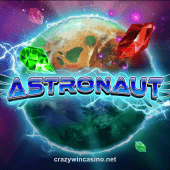 Astronaut Slot Game Art at CrazyWin PH